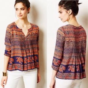 2/$12 Vanessa Virginia 3/4 sleeve top